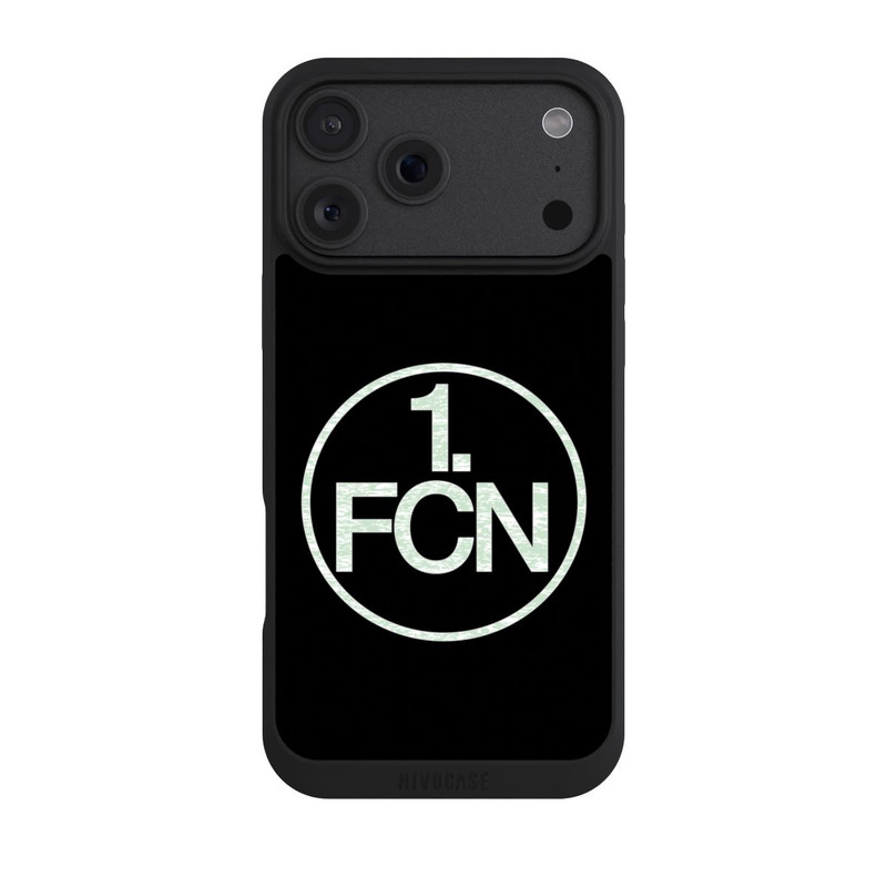 iPhone 18 Pro Max NIVOpure FCN Logo Weiß Hintergrund Schwarz