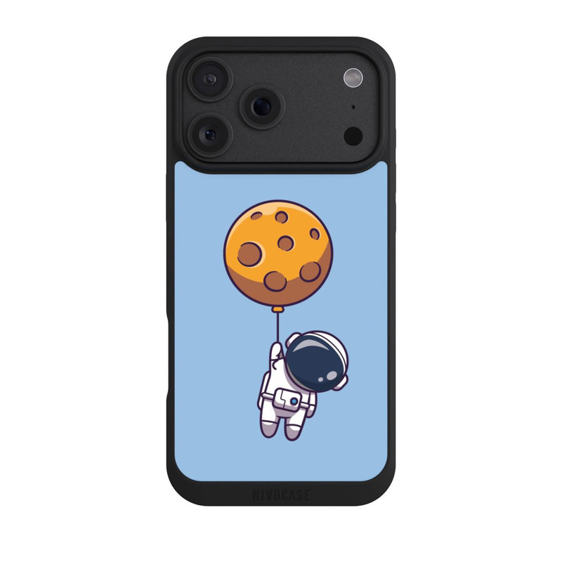 iPhone 18 Pro Max NIVOpure Astronaute avec Ballon Lune