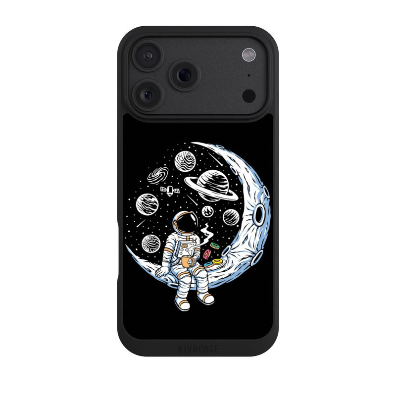 iPhone 18 Pro Max NIVOpure Astronaut Drinking Coffee