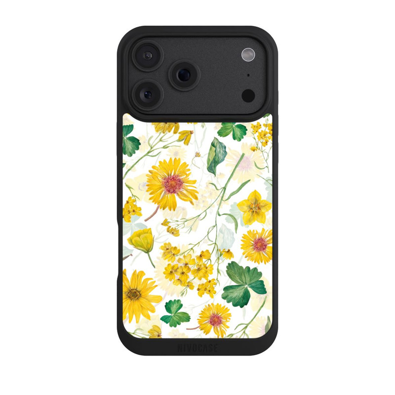 iPhone 18 Pro Max NIVOpure Gelbes Frühlingsmuster