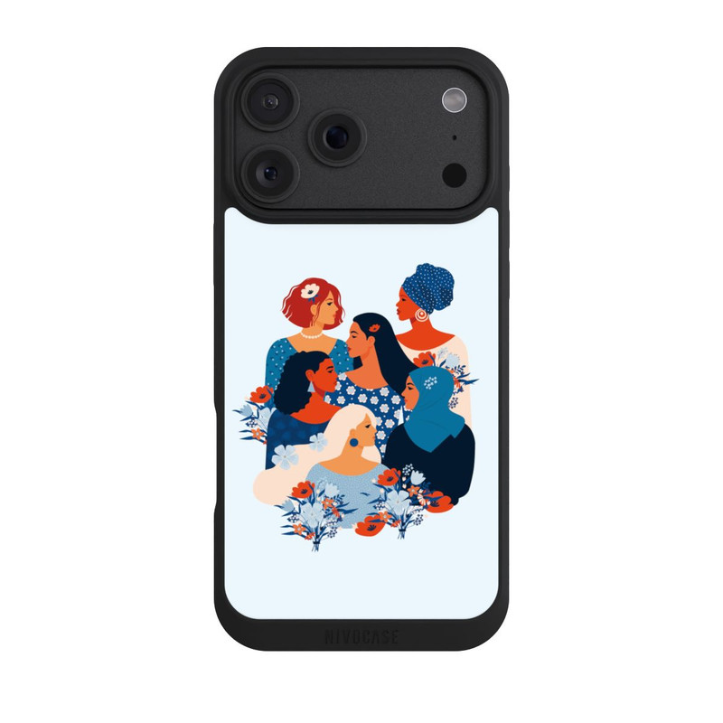 iPhone 18 Pro Max NIVOpure Femme Diversity Bleu