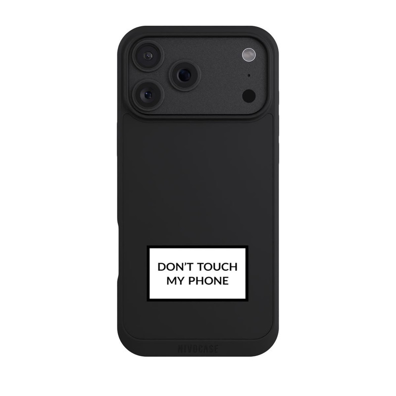 iPhone 18 Pro Max NIVOpure Do Not Touch My Phone Transparent