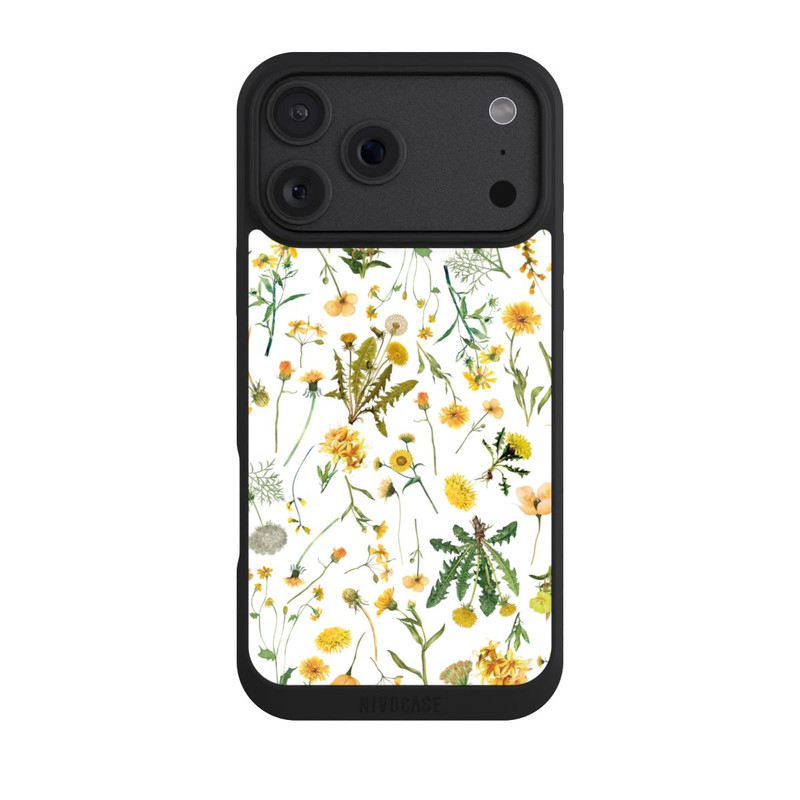 iPhone 18 Pro Max NIVOpure Fleurs sauvages jaunes