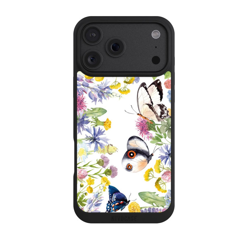 iPhone 18 Pro Max NIVOpure Fleurs Printanières et Papillons