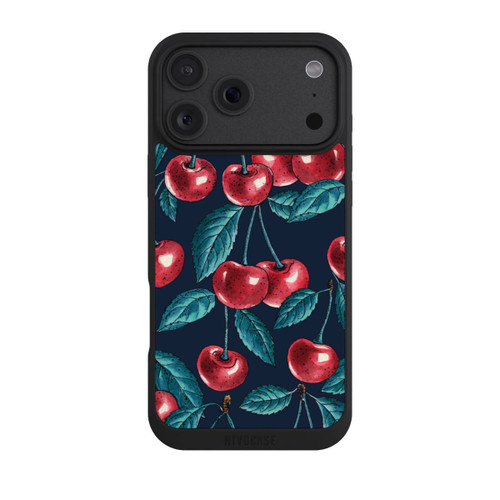 Apple iPhone 18 Pro Max NIVOpure Cerises Motif foncé