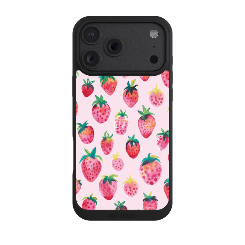 iPhone 18 Pro Max NIVOpure Aquarell Erdbeeren