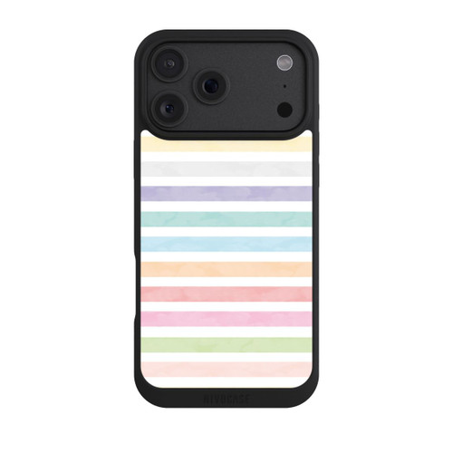Apple iPhone 18 Pro Max NIVOpure Rayures colorées arc-en-ciel