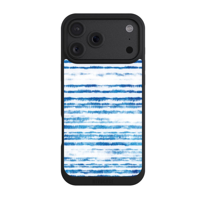 iPhone 18 Pro Max NIVOpure Blue Stripes - Batik
