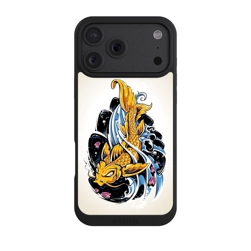 iPhone 18 Pro Max NIVOpure Japanese Fish Illustration 