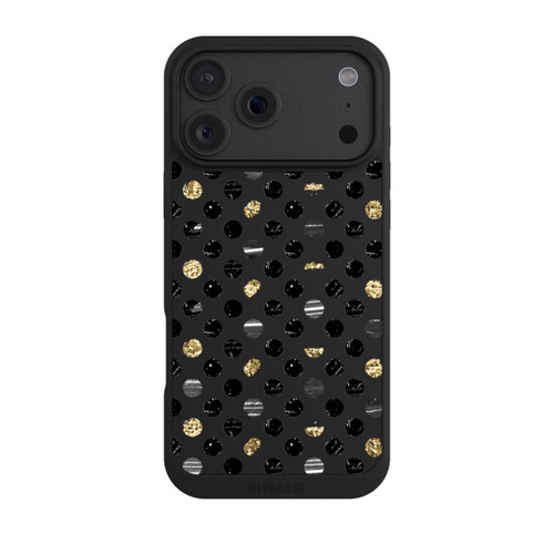 Apple iPhone 18 Pro Max NIVOpure Pois noirs dorés