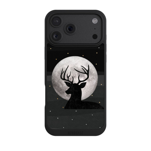 Apple iPhone 18 Pro Max NIVOpure Cerf et lune en argent