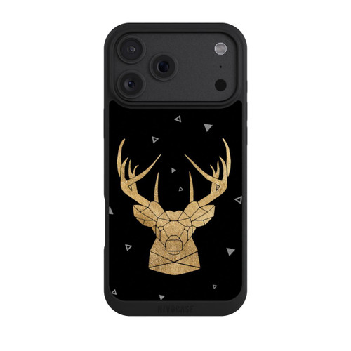 Apple iPhone 18 Pro Max NIVOpure Cerf et bois géométriques