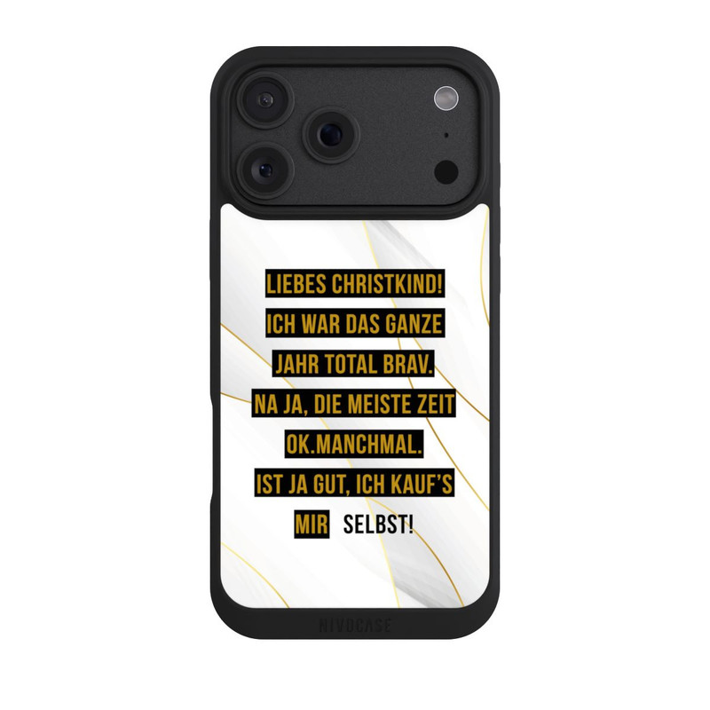 iPhone 18 Pro Max NIVOpure Liebes Christkind Marmor