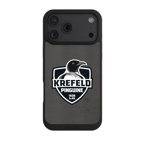 Apple iPhone 18 Pro Max NIVOpure Krefeld Pinguine Logo Schwarz und Weiß