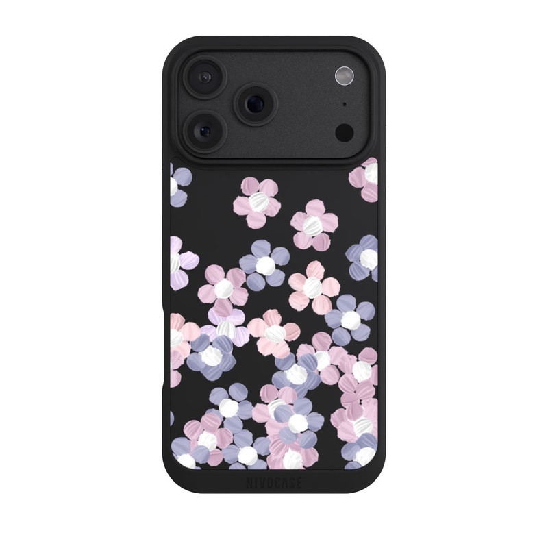 iPhone 18 Pro Max NIVOpure Fleurs simples transparentes