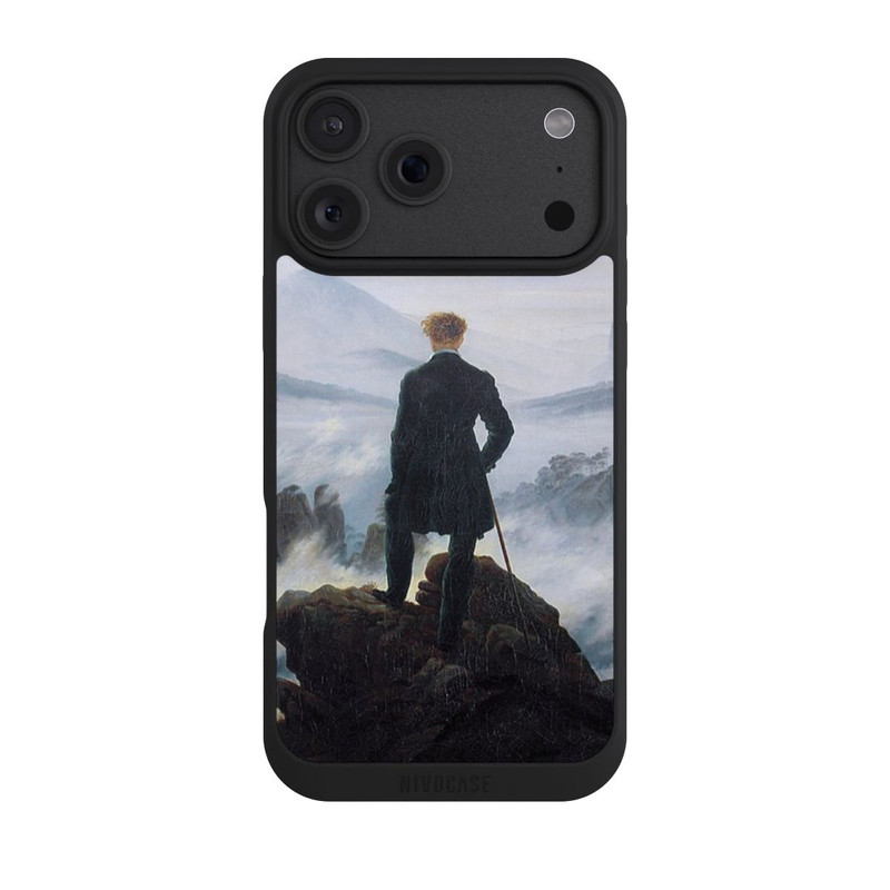 iPhone 18 Pro Max NIVOpure Le Vagabond au-dessus de la Mer de Brouillard