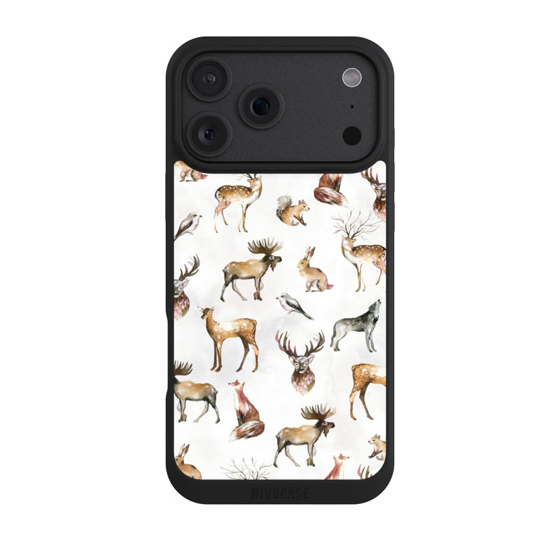 iPhone 18 Pro Max NIVOpure Animaux d'hiver des bois