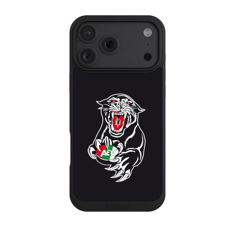 iPhone 18 Pro Max NIVOpure Augsburger Panther Logo Black