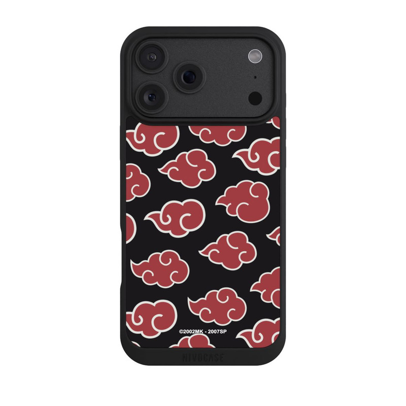 iPhone 18 Pro Max NIVOpure Akatsuki Pattern Black Big