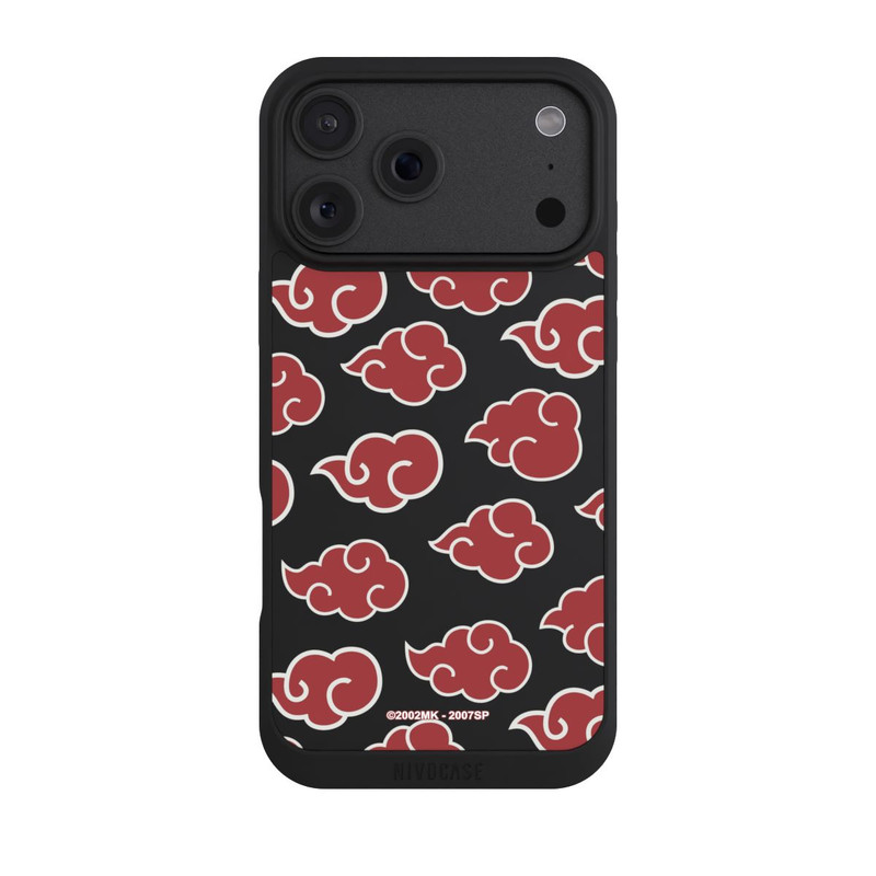 iPhone 18 Pro Max NIVOpure Akatsuki Pattern Transparent
