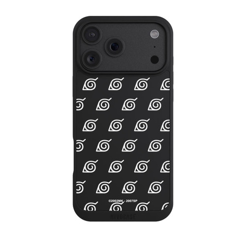 Apple iPhone 18 Pro Max NIVOpure white Konoha-Pattern Transparent