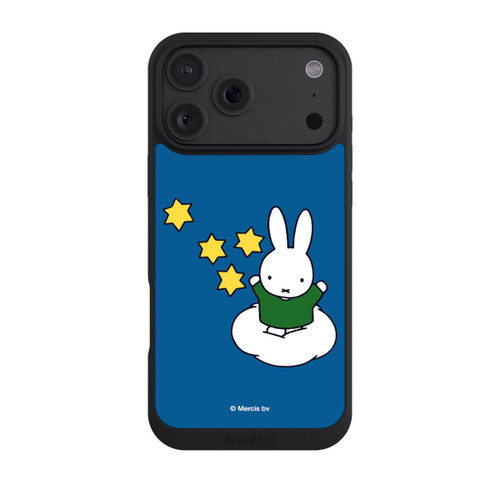 Apple iPhone 18 Pro Max NIVOpure Miffy Étoiles Bleu