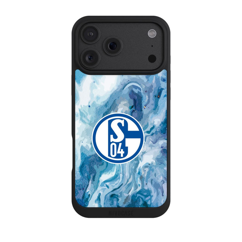 iPhone 18 Pro Max NIVOpure Schalke 04 Flüssig Blau