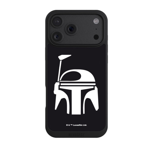 Apple iPhone 18 Pro Max NIVOpure Casque Boba Fett Noir