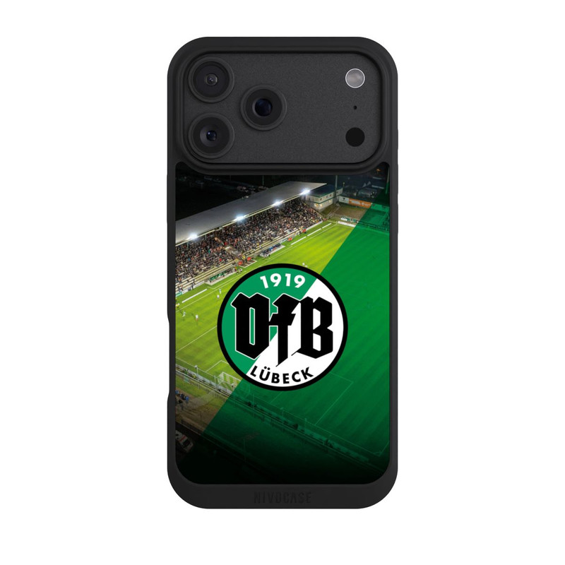 iPhone 18 Pro Max NIVOpure  VfB Lübeck Dreieck Grün Transparent Groß