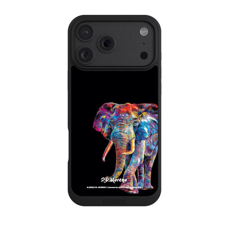 iPhone 18 Pro Max NIVOpure Elephant Art By P.D. Moreno