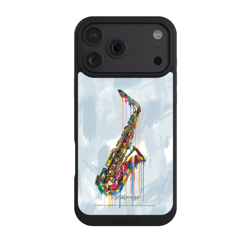iPhone 18 Pro Max NIVOpure Saxophone Art By P.D. Moreno