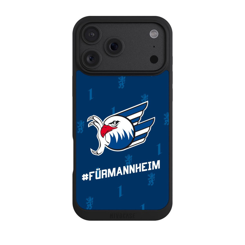iPhone 18 Pro Max NIVOpure Adler Mannheim Logo Blau
