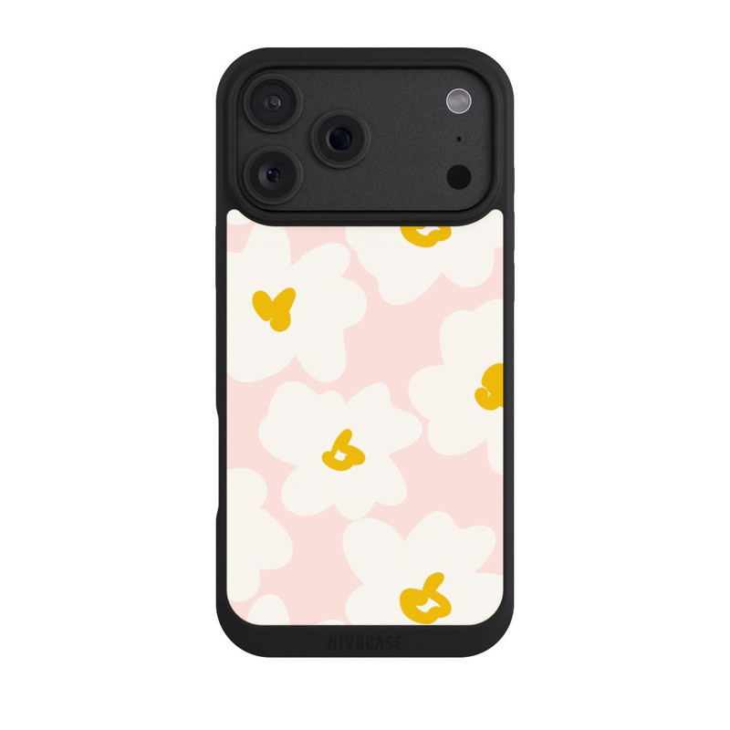 iPhone 18 Pro Max NIVOpure Marguerites Rétro Pattern