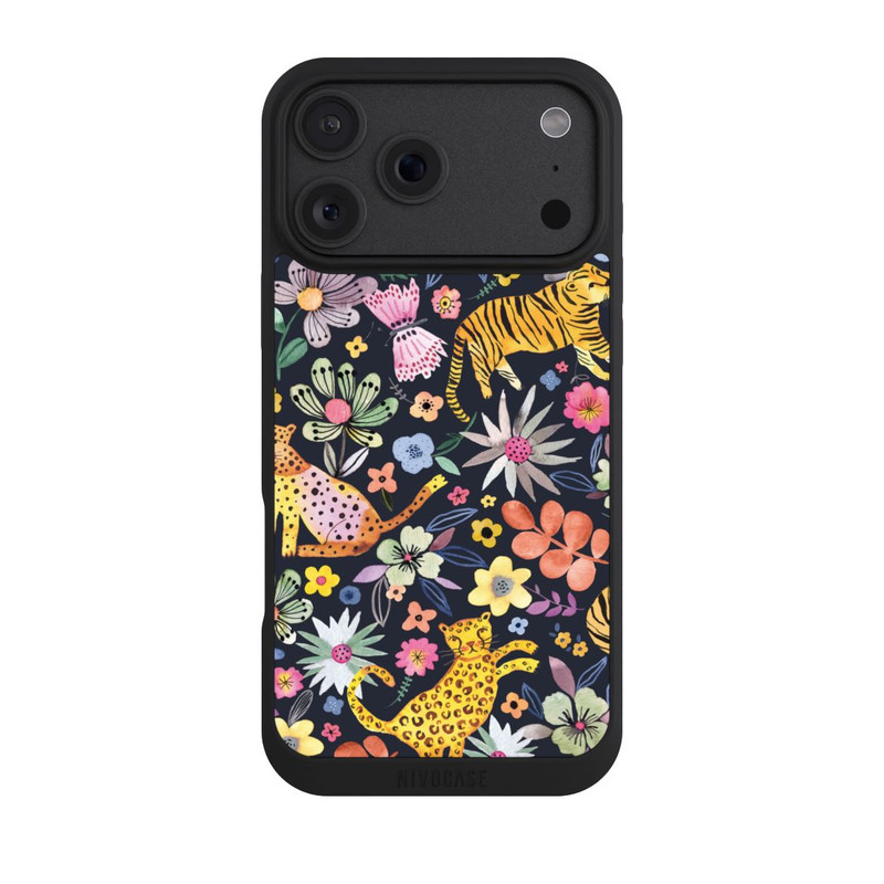 iPhone 18 Pro Max NIVOpure Tigres & Fleurs du Printemps