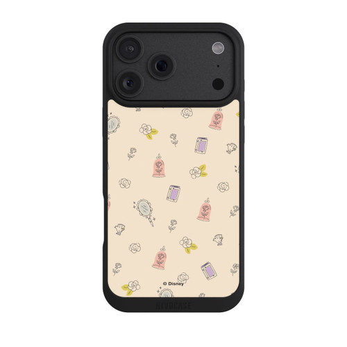 Apple iPhone 18 Pro Max NIVOpure Princess Accessoires Pattern Beige Disney Princess 