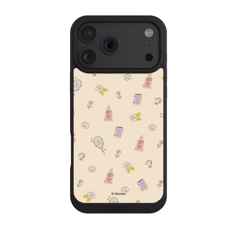 iPhone 18 Pro Max NIVOpure Princess Accessoires Pattern Beige Disney Princess 