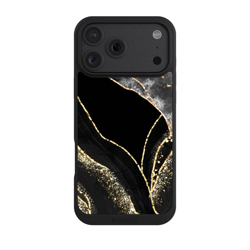 iPhone 18 Pro Max NIVOpure Marbre Sombre Or