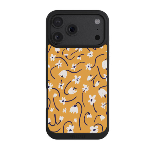 Apple iPhone 18 Pro Max NIVOpure Kleine Blumen Muster Gelb