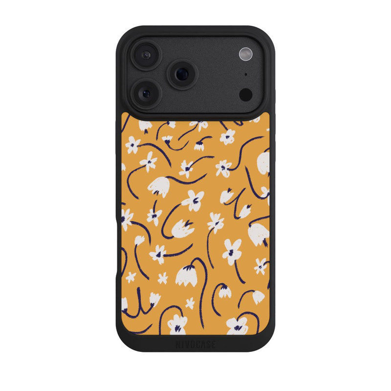 iPhone 18 Pro Max NIVOpure Kleine Blumen Muster Gelb