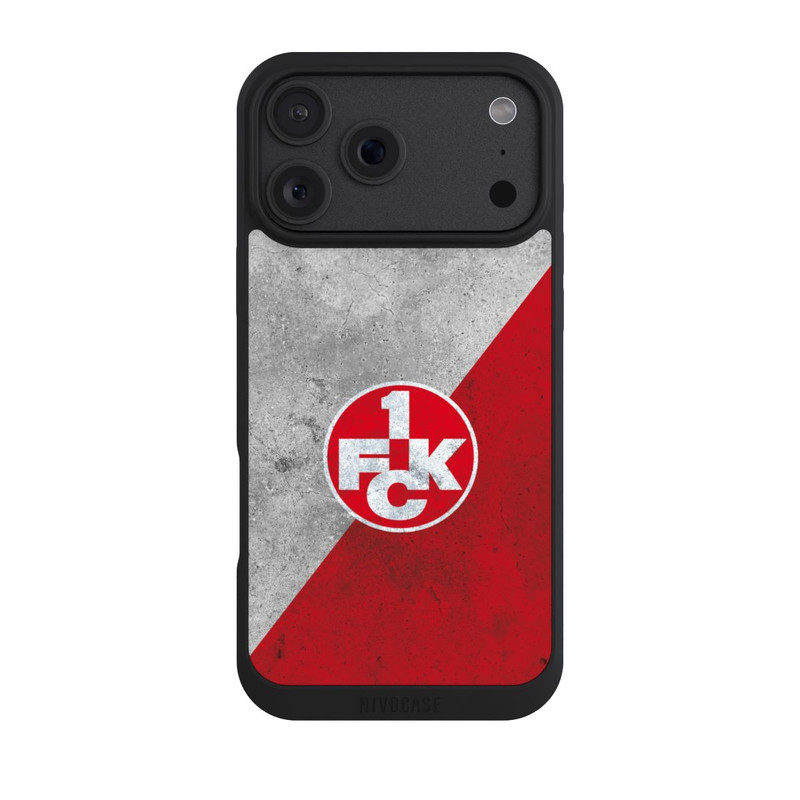 iPhone 18 Pro Max NIVOpure 1.FC Kaiserslautern-Beton Logo red