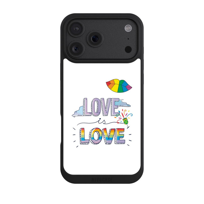 iPhone 18 Pro Max NIVOpure Love is Love Arc-en-ciel