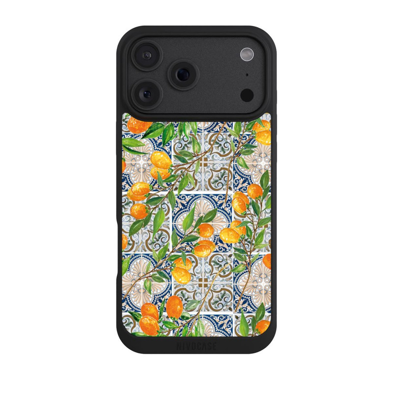 iPhone 18 Pro Max NIVOpure Oranges Grecques Pattern