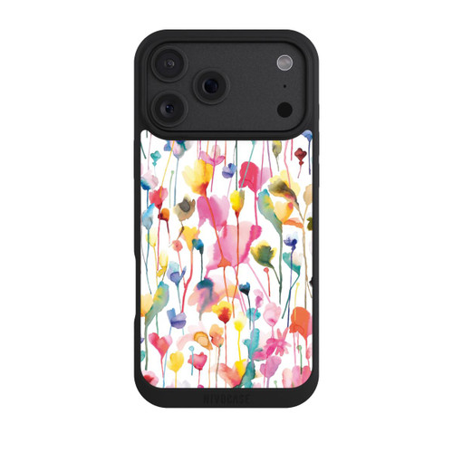 Apple iPhone 18 Pro Max NIVOpure Aquarelle de Fleurs Colorées