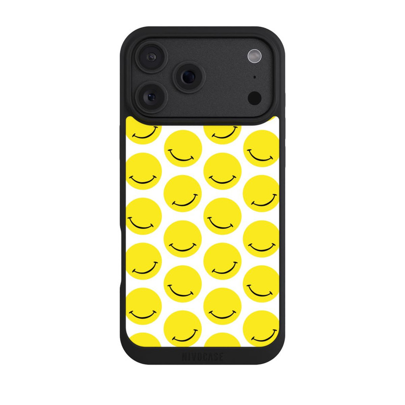 iPhone 18 Pro Max NIVOpure Smile Pattern Yellow