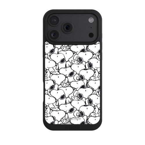 Apple iPhone 18 Pro Max NIVOpure Snoopy Muster Schwarz und Weiß