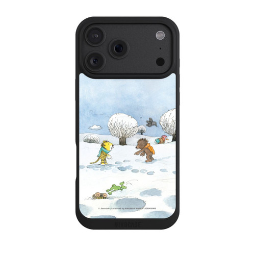 Apple iPhone 18 Pro Max NIVOpure Kleiner Bär und kleiner Tiger im Schnee