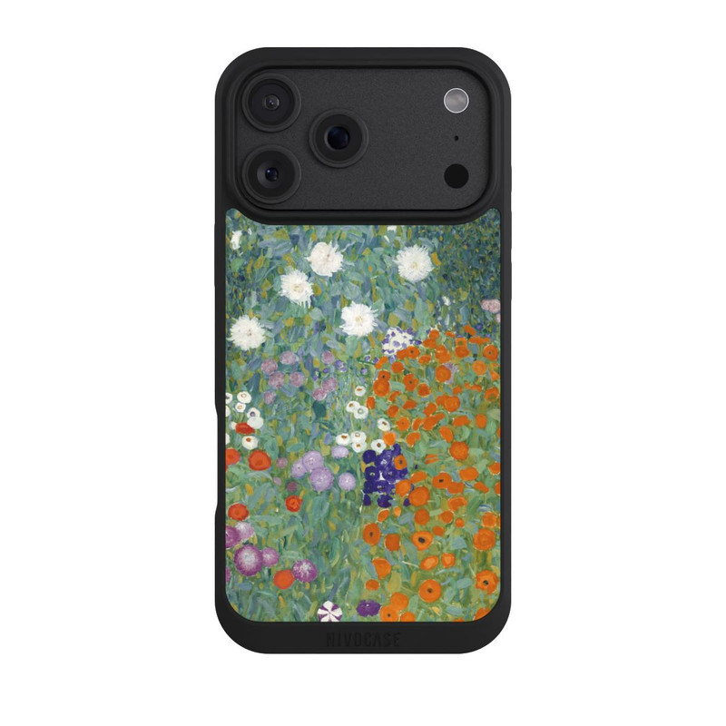 iPhone 18 Pro Max NIVOpure Jardin en Fleur - Gustav Klimt