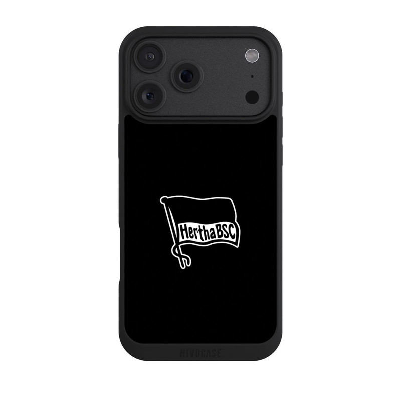 iPhone 18 Pro Max NIVOpure Hertha BSC Schwarzer Hintergrund