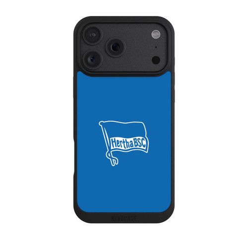 Apple iPhone 18 Pro Max NIVOpure Hertha BSC Blauer Hintergrund