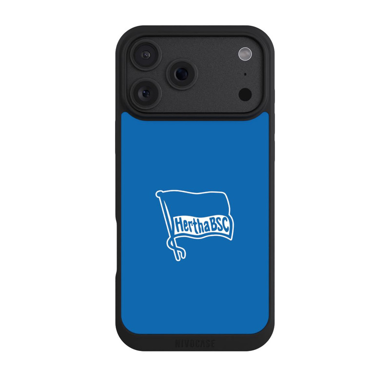 iPhone 18 Pro Max NIVOpure Hertha BSC Blauer Hintergrund
